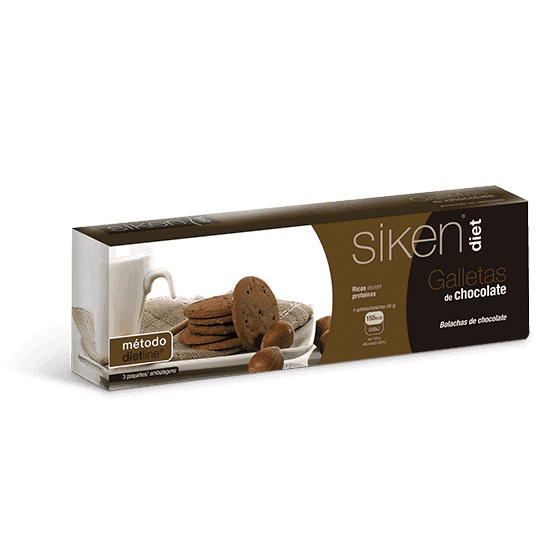 Siken Diet Galletas de Chocolate 15 unidades