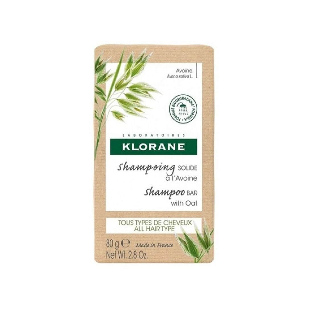 Klorane Champú Sólido a la Avena BIO 80g