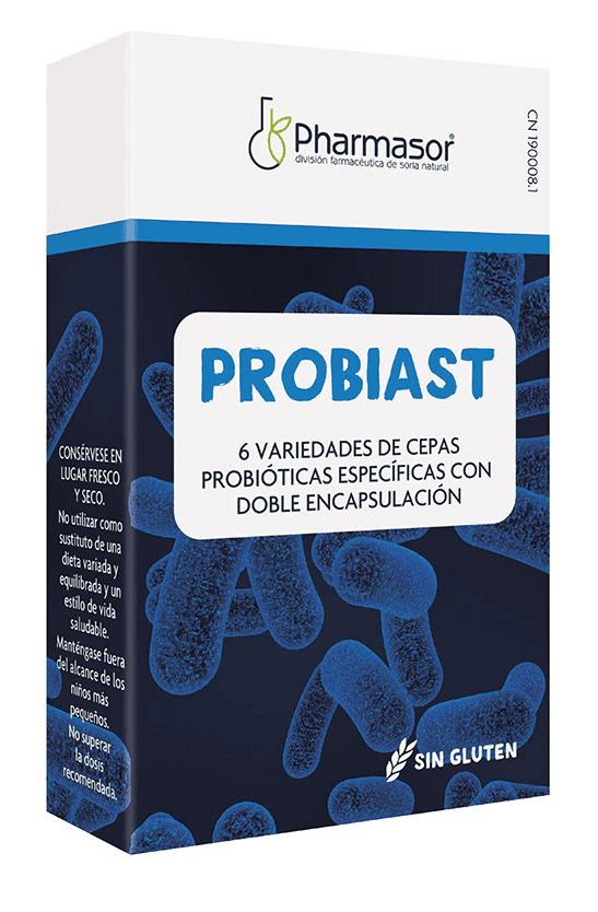 Pharmasor Probiast 10 cápsulas