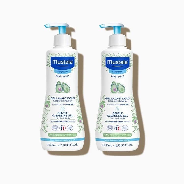 Mustela Duplo Gel de Baño Suave 2x500ml