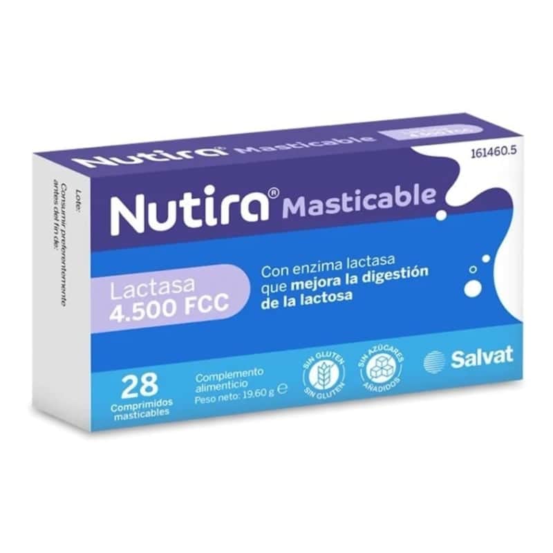 Nutira Lactasa 4500 FCC 28 comprimidos masticables