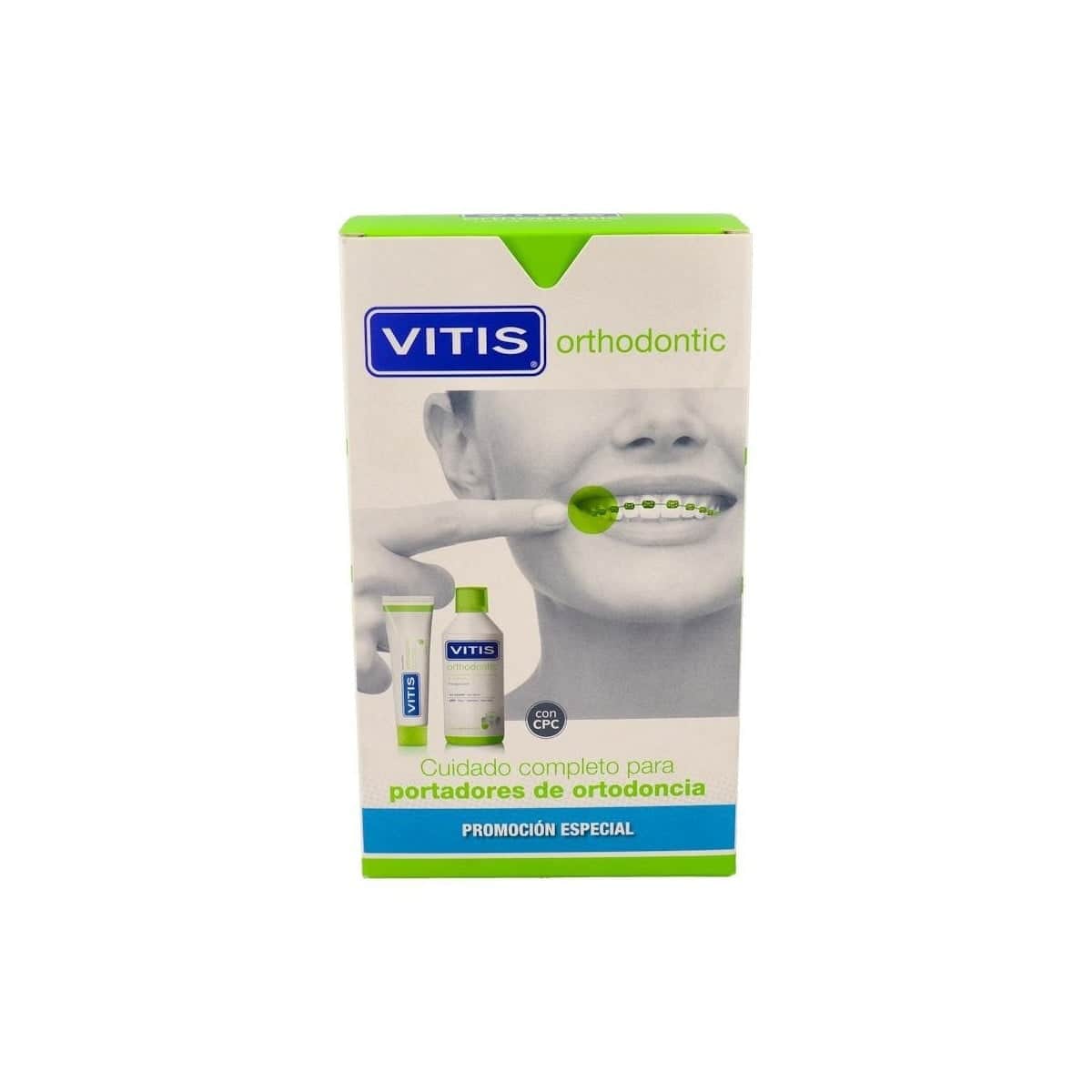 Vitis Pack Pasta Dentífrica Orthodontic 100ML + Colutorio Orthodontic 500ML
