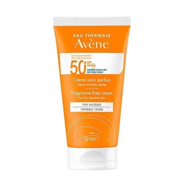Avène Crema Solar FPS 50+ - Pieles Sensibles