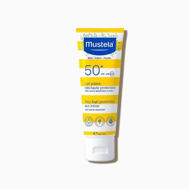 Mustela Leche Solar Cara SPF50+ 40ml