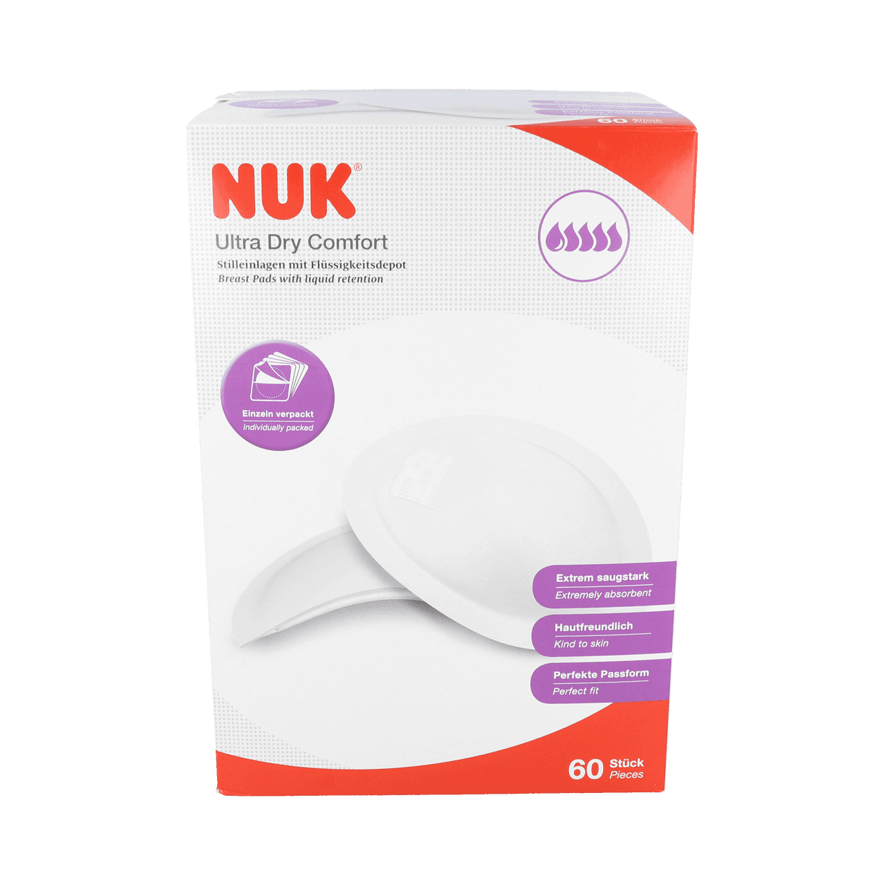 Nuk Discos Protectores Ultra Dry 60 unidades