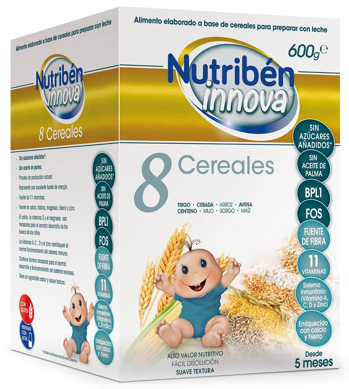 Nutriben Innova 8 Cereales 600g