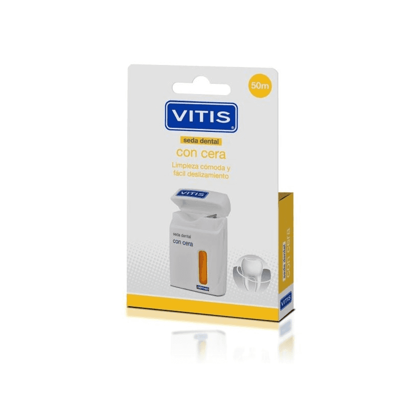 Vitis Seda Dental con Cera 50m